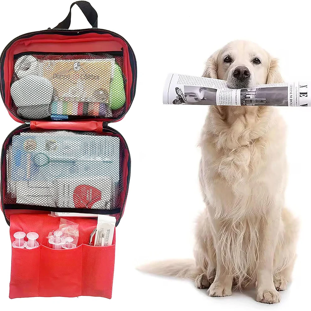 Que mettez-vous habituellement dans une trousse de premiers soins pour animaux de compagnie?