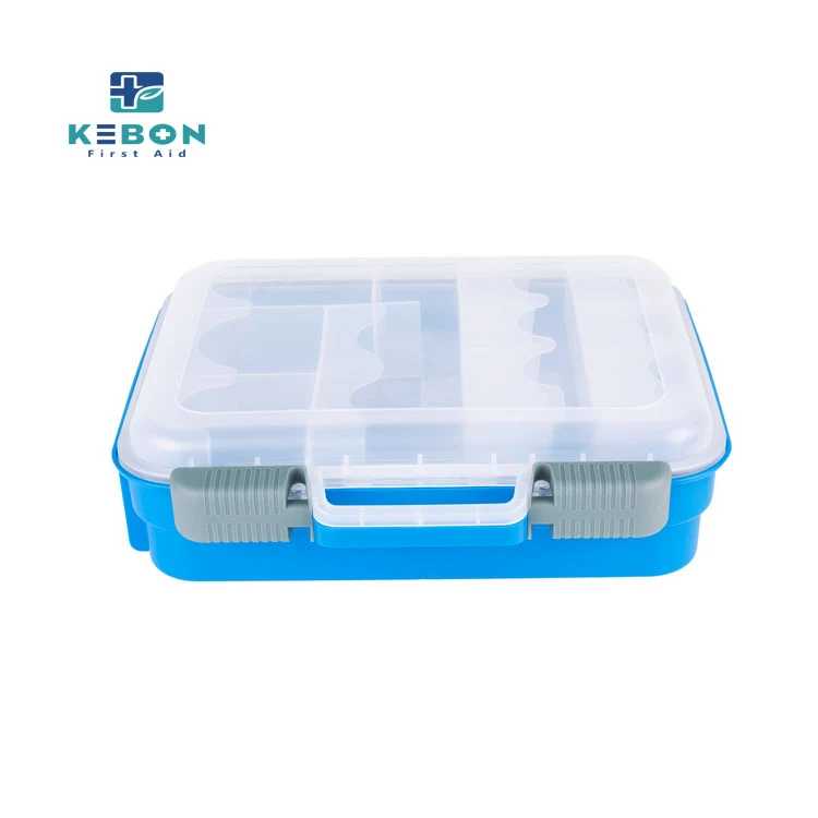 Trousse de premiers soins en plastique à double couche