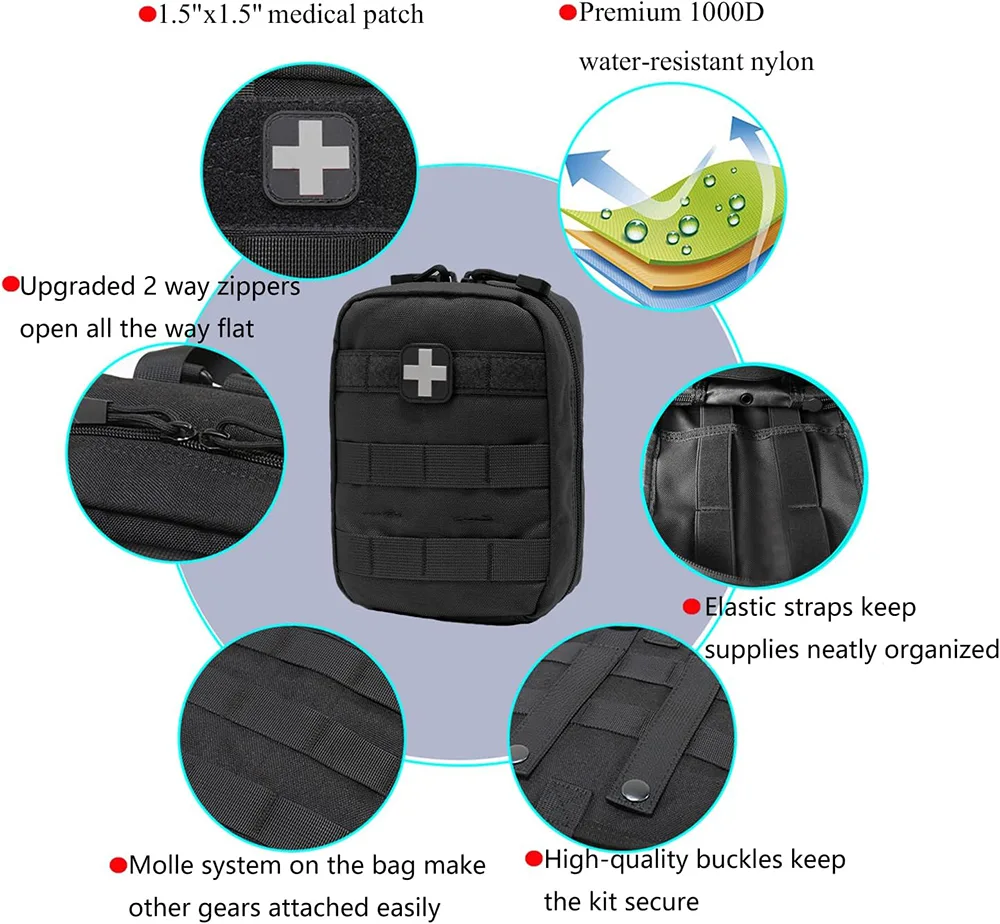 Military Hydration Backpack first aid kit