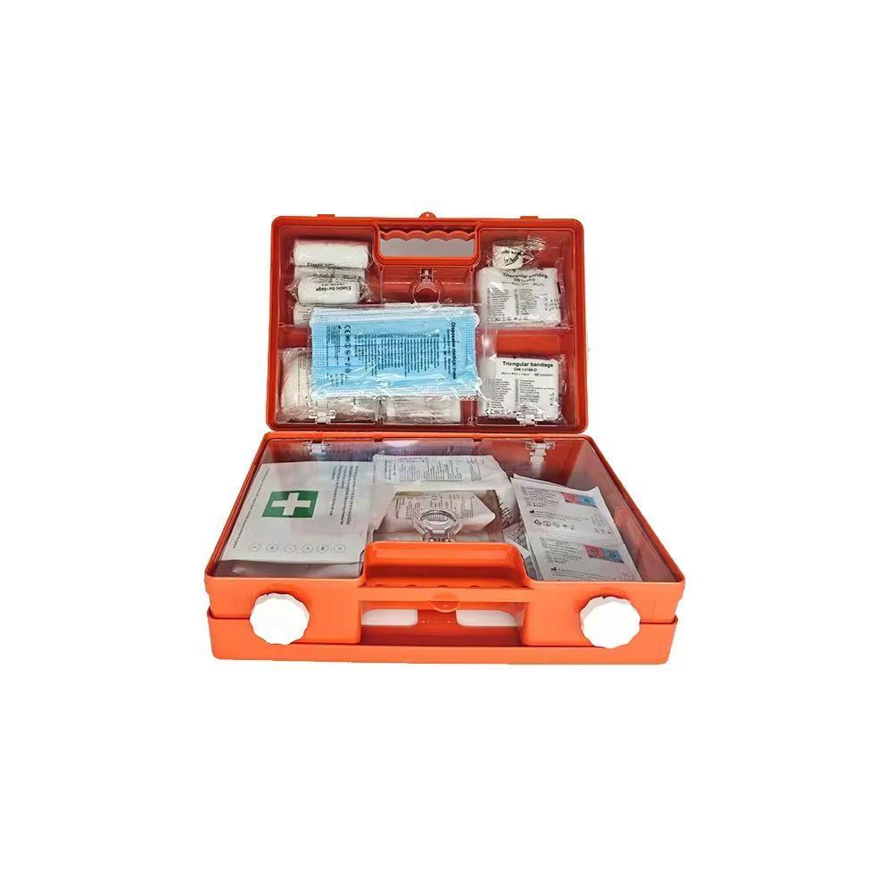 Trousse de premiers secours industrielle – Conforme à la norme DIN 13157 | Étui résistant en ABS